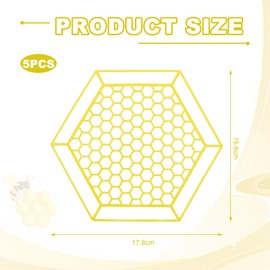 Bee Watering Station 4 Pcs Bee Feeder Yellow Pollinator Watering Station Suitable for Feeding, Bee Baths, Outdoor Garden Decoration