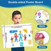 18 Pcs 22" x 28" Poster Board Paper White Bulk,