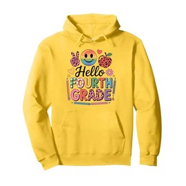 Back To School Gift for Fourth Grade Teacher Pullover Hoodie