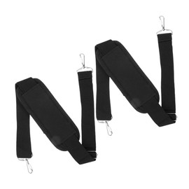 TEHAUX 2pcs Replacement Shoulder Strap for Travel Luggage Padded Bag Strap with Cushion Hooks and Stylish for Briefcases and Messenger Bags