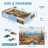 Puzzles for Adults 1000 Pieces Autumn Scenic Wilderness Bear Adventure