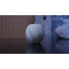Treasure of the Andes Decorative Spiral Ball Candle, White Soy