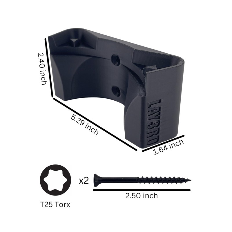 Wall Mount for Milwaukee M18 Leaf Blower Compatible with 2724-20,