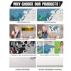 YPY Acoustic Panels Soundproof Wall Panels: Sound Absorbing Panels Decorative