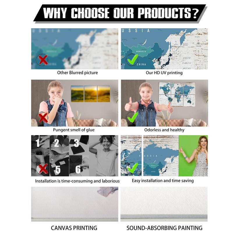 YPY Acoustic Panels Soundproof Wall Panels: Sound Absorbing Panels Decorative