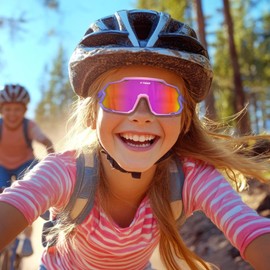 X-TIGER Kids Sunglasses Polarized Youth Baseball Sunglasses for 8-14 boys girls UV400 Sports Softball Cycling Glasses