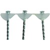 DAIDOHANT 22101 Poly Connecting Umbrella Nails, White, For Wooden Base,