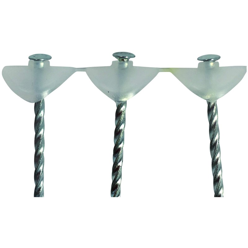 DAIDOHANT 22101 Poly Connecting Umbrella Nails, White, For Wooden Base,
