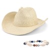 Straw Cowboy Hats for Women Cowgirl Outfits for Women Beach