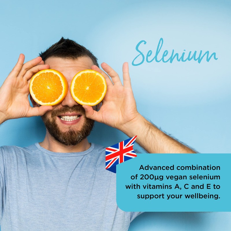 Healthspan Selenium | 240 Tablets | Highly Absorbable | with