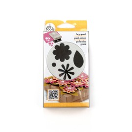 EK tools Flowers and Leaves Punch, Large, New Package