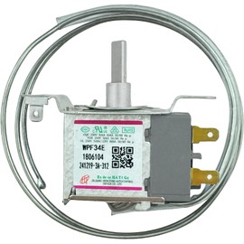 WPF-34E WPF34E Refrigerator Thermostat Suitable, 2-Pins Sensor Probe Thermostat, fit for Hisense Refrigerator Parts WPF34E 1806104, Temperature Controller Parts