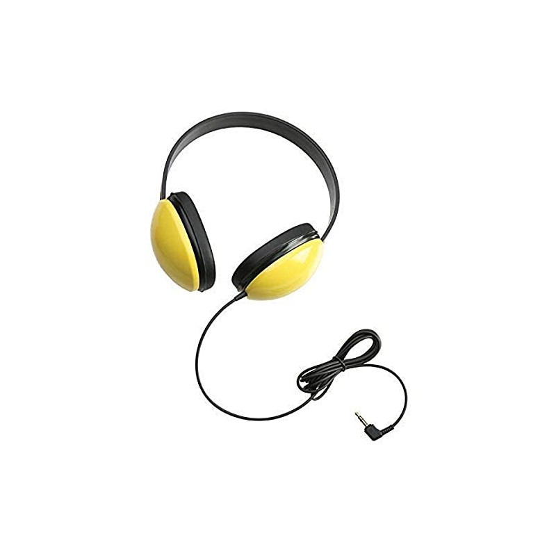 Califone 2800-YL - Auriculares de Diadema, Color Amarillo