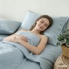 Simple&Opulence 100% Pure Linen Sheet Set Queen Size, Natural French