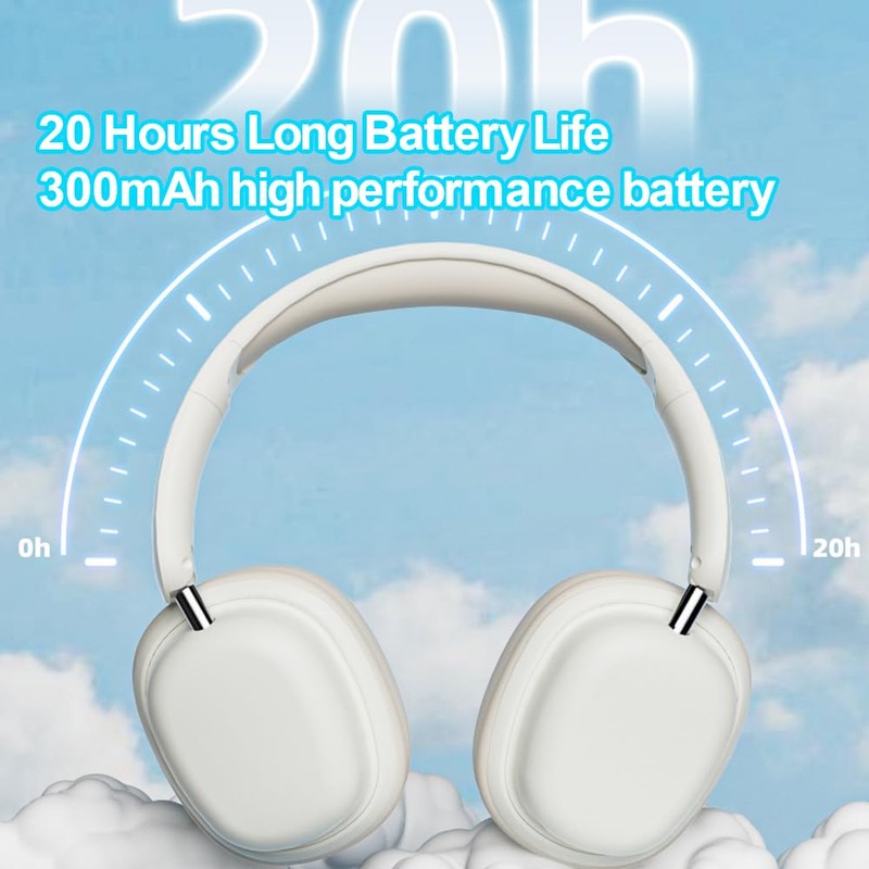 Namolit Wireless Headset Gaming BT5.3 Headphone Mic 3.5mm 20 Hours