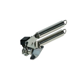 Kelomat, 4128-247 Can Opener, Open/Close, Stainless Steel, Silver, Length 6.5 cm, Width 7.5 cm, Height 27 cm, Weight 0.247 kg