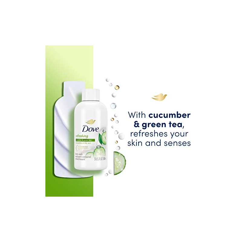 Dove go fresh Body Wash Cucumber and Green Tea 3