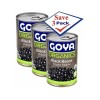 Goya Organics Black Beans 15.5 Oz Pack of 3