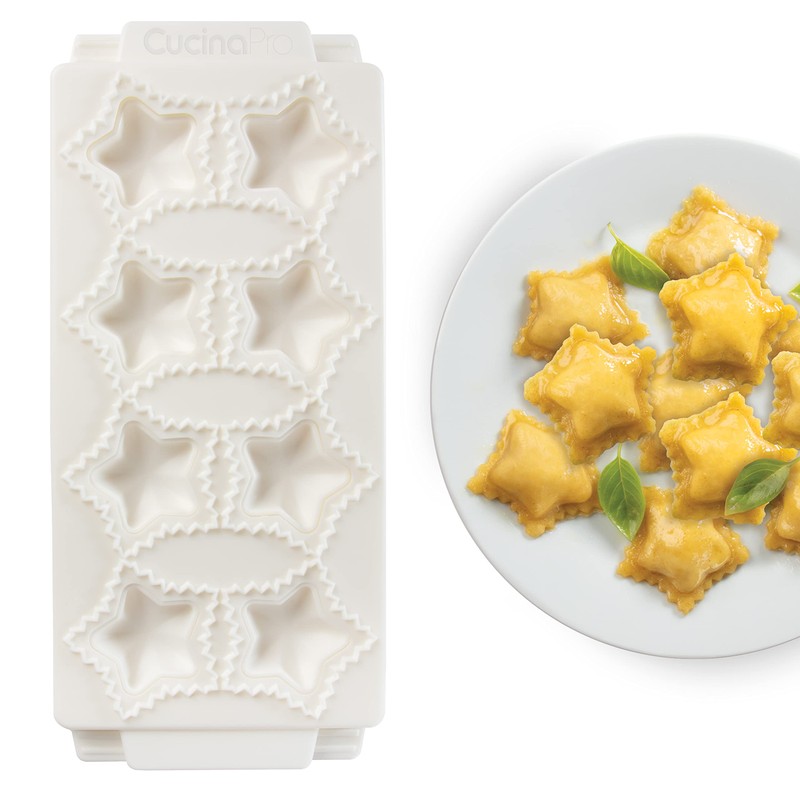 Star Ravioli Molds- Mini 2" Stars - Homemade Filled Pasta