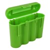 100 EBC Battery AA AAA CR123A Green Battery Holder Storage