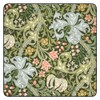 Castle Melamine William Morris Golden Lily Coasters - Set of