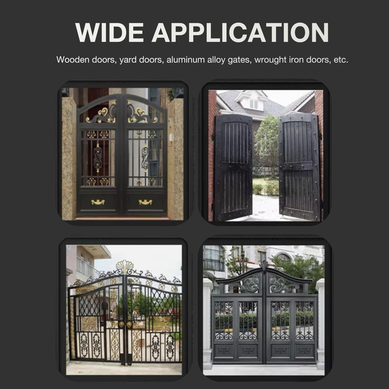 Double-Sided Keyless Entry Door Lock, Mechanical Keypad Double Door Lock
