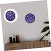 Levemolo 8 Inch Silent Wall Clock Digital Display Boho Decor