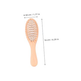 Mikinona 1pc Scalp Brush Detangling Hair Brush for Natural Rubber Cushion Hair Massage Comb