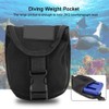 KEEP DIVING 2KG Scuba Diving Weight Belt Pocket with Quick