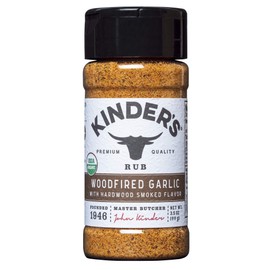 Kinder's Woodfired Garlic Rub (Keto Friendly), 3.5 Oz.