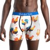 Good Luck Undies Men's Roosters Boxer Brief Underwear, Extra Large