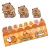 Capybara Sticky Tabs, 360 Pcs (3 Packs in 3 Designs,