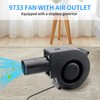 EUNEWR Centrifugal Fan 230 V Adjustable, Adjustable Cooling Fan with