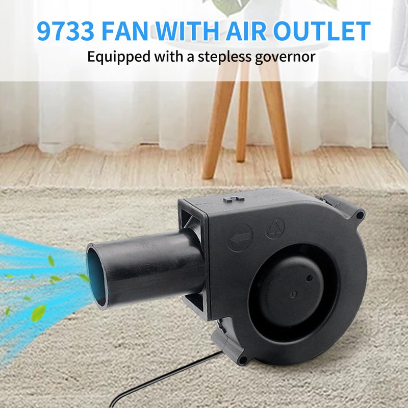 EUNEWR Centrifugal Fan 230 V Adjustable, Adjustable Cooling Fan with