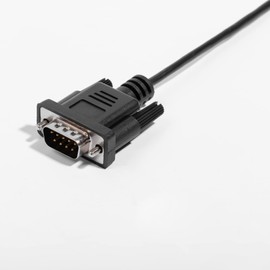 LIANSHU DB9Pin M to DC3.5mm Serial RS232 Cable 6feet DB9Pin to 3.5mm Serial Cable L= 6FT Black