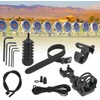 Namvo Archery Accessories Set, 3Pin Bow Sight Damper Arrow Rest