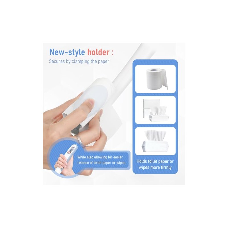 Toilet Aids for Wiping Bottom for Elderly & Limited Mobility