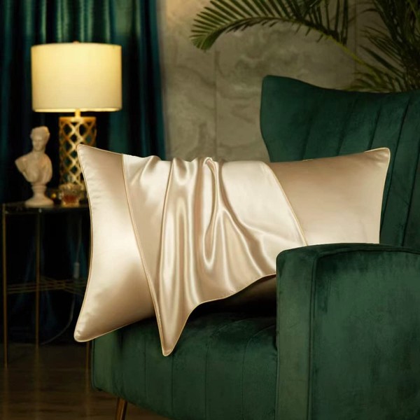 Both Sides Luxury Mulberry Silk Pillowcase 19 Momme Soft Breathable