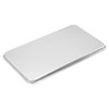 PATIKIL 430 Stainless Steel Tray, 26.5x15.5cm Rectangular Flat Type Lab