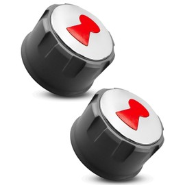 Upgrade 69892 Gas Control Knob Compatible with Weber Spirit 200 Series 2013 or Later with Front-Mounted Control Burner, Grill Burner Knob 2PCS