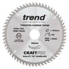 Trend Wood Circular Saw Blade, 190mm Diameter, 30mm Bore, 60