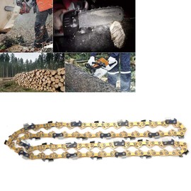 Chainsaw Chain 16 in 59 Drive Links Chainsaw Saw Chain Blade High Toughness Carbide Replacement Accessory, Hack Saw Blade