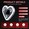 DICIMITH Solar Power Heart Light for Car, 1PCS