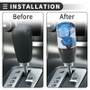 Motoforti Universal Rose Flower Car Gear Shift Knob, Manual Automatic