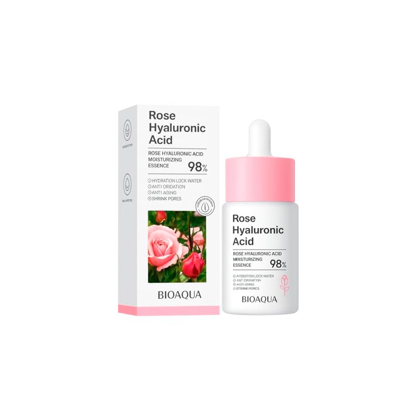Sérum rosas con acido hialuronico