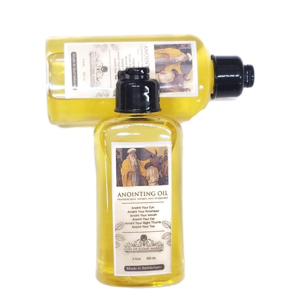 Anointing Oil with Frankincense Myrrh Spikenard Authentic Fragrance 120 Ml