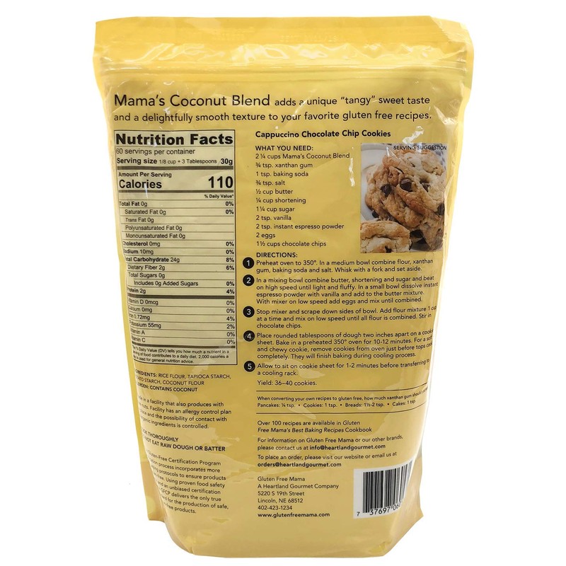 Gluten Free Mama: Gluten Free Coconut Blend Flour - 4lb