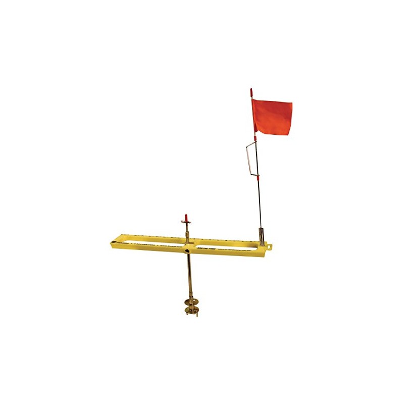 Frabill Arctic Fire Tip Up Yellow, One Size