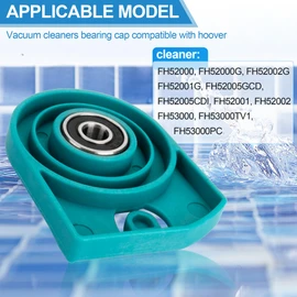 440013513 Brushroll End Cap with Bearing Compatible with Hoover Smartwash Pet Cleaner FH52000 FH53000 Model, Automatic Carpet Cleaner Cap for Dirt Devil & Royal Vacuum Cleaners Brushroll Parts