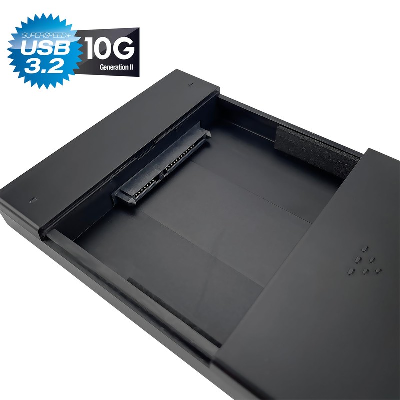 FANTEC PL-25U31 USB3.2 Gen2 SSD / Hard Drive Enclosure for
